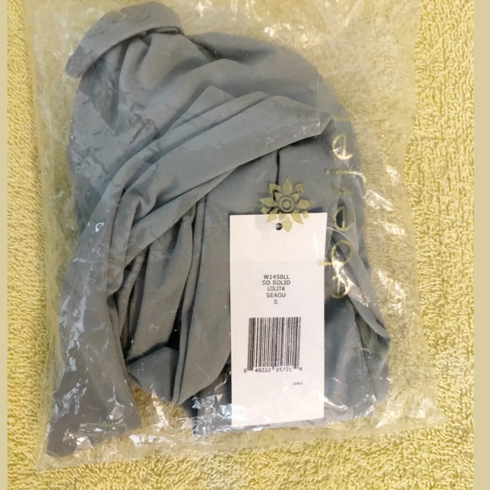 Eberjey So Solid Lolita Seagull Swimsuit Top Gray - Picture 2 of 3